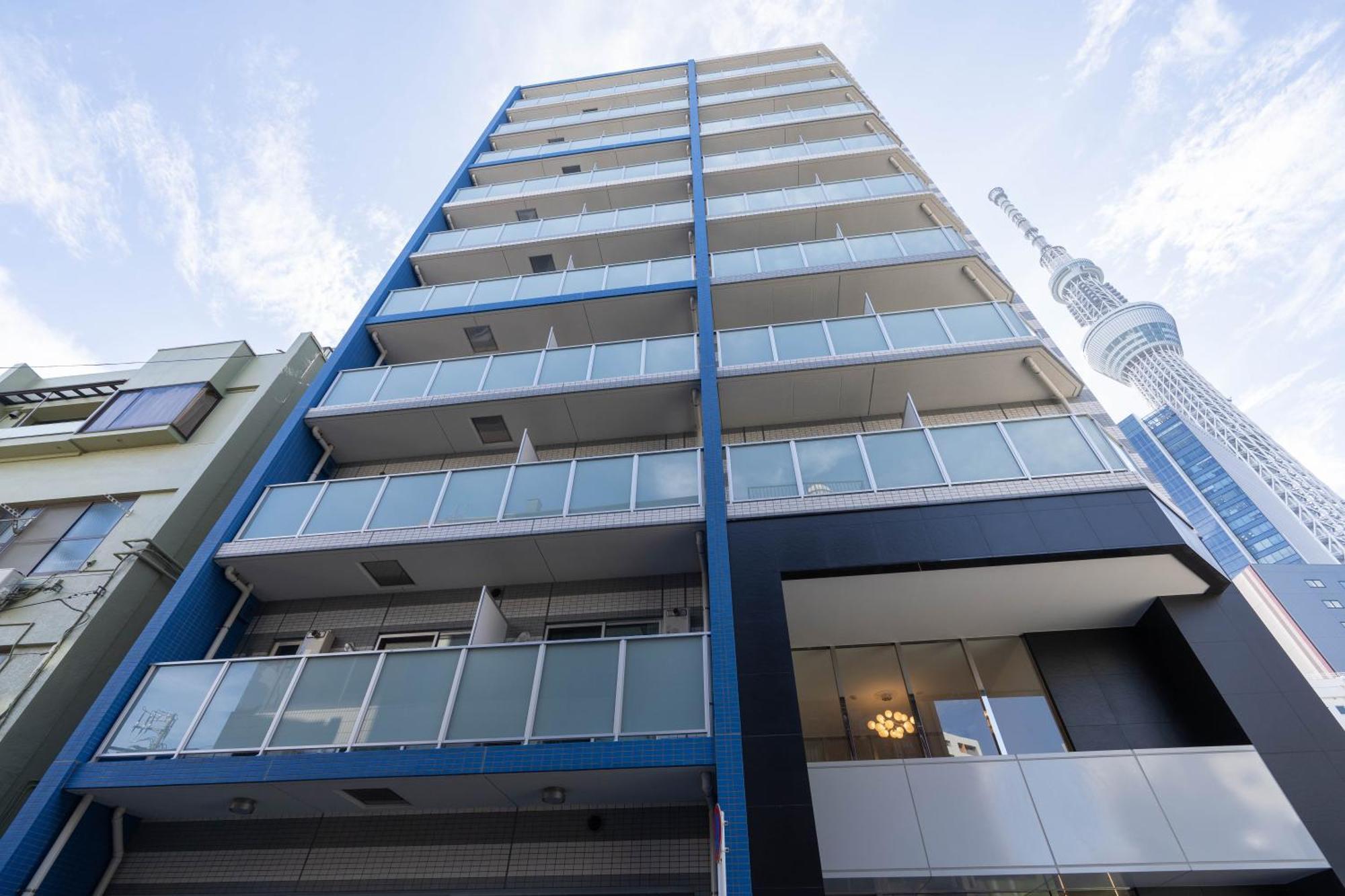 Ferienwohnung Mat Oshiage Präfektur Tokio Exterior foto